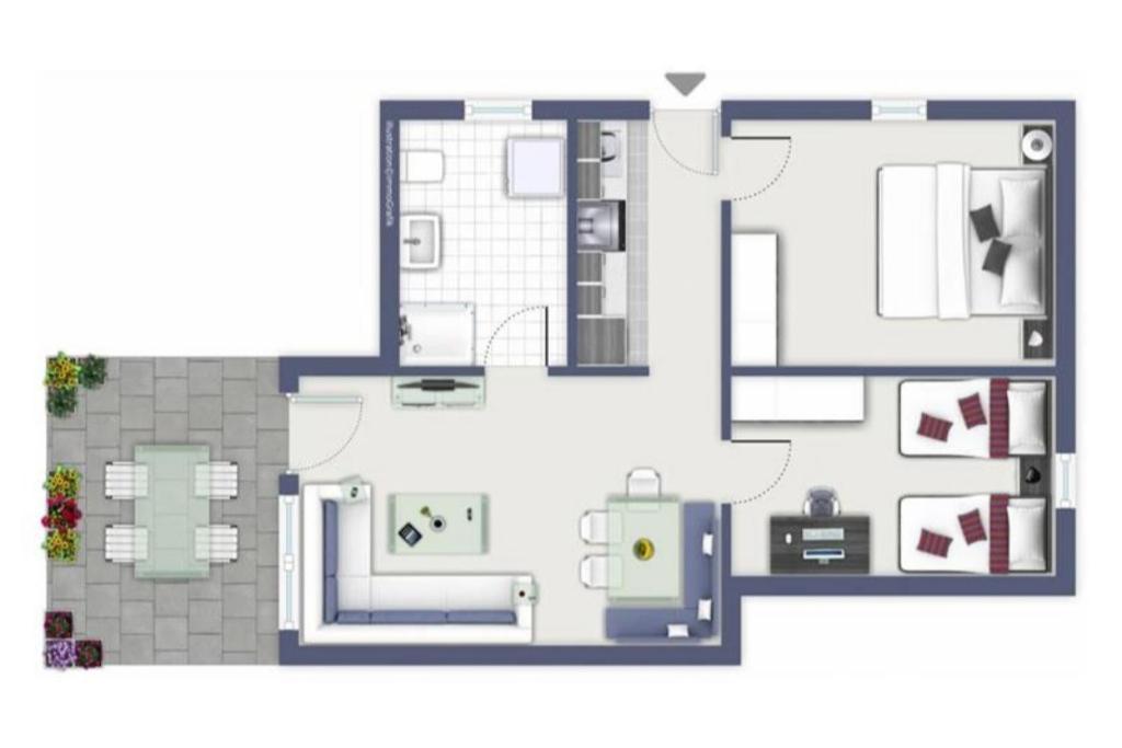 Jacobihof Haus 6 Wohnung 02 ダーメ エクステリア 写真